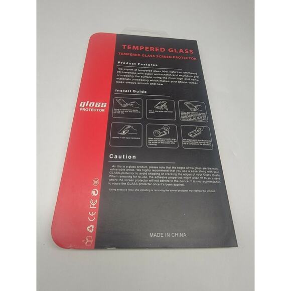 Iphone 7/8 Plus tempered glass screen protector 9H - Picture 2 of 2